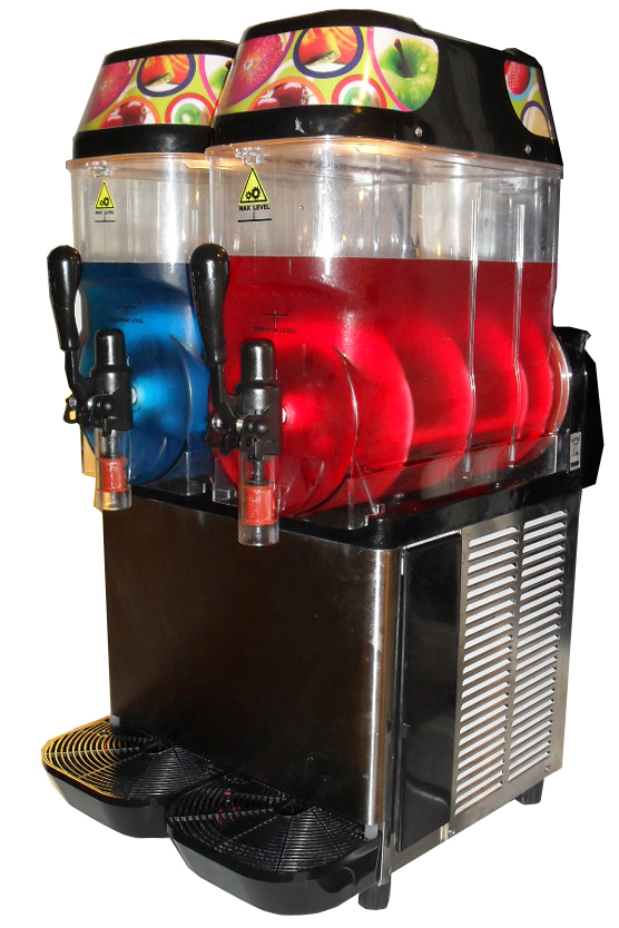 rulletrappe Limited Bungalow Slush ice maskine ⇒ Lej slush ice maskinen her ⇒ Lav lærke slush ice ⇒